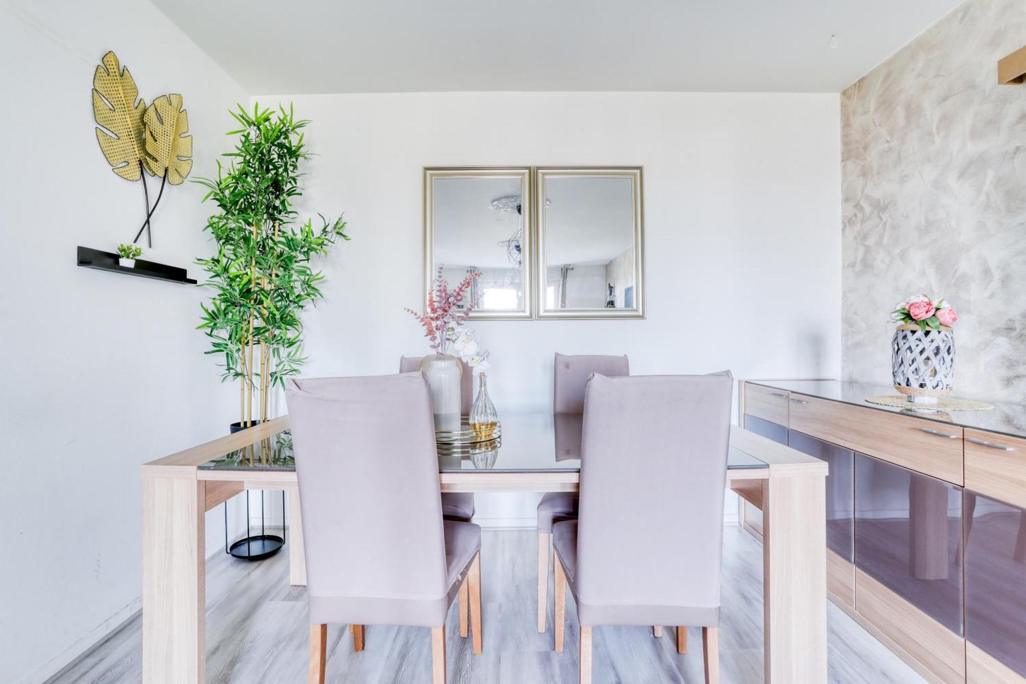 Le Warm Cocon - Spacieux T3 - 5 Personnes - Wifi Et Parking Rosny-sous-Bois Εξωτερικό φωτογραφία