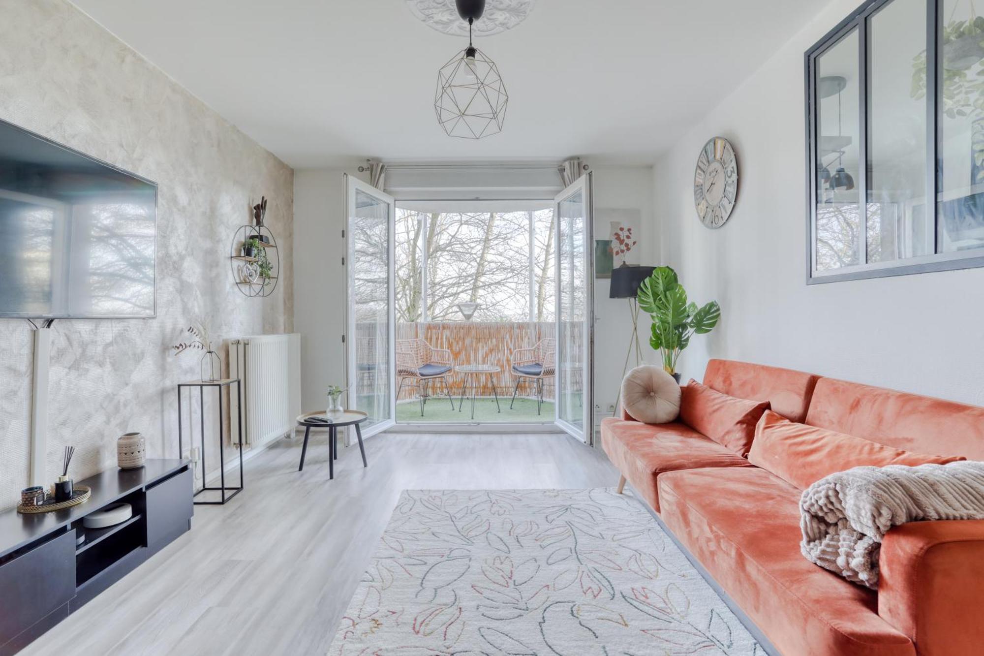 Le Warm Cocon - Spacieux T3 - 5 Personnes - Wifi Et Parking Rosny-sous-Bois Εξωτερικό φωτογραφία