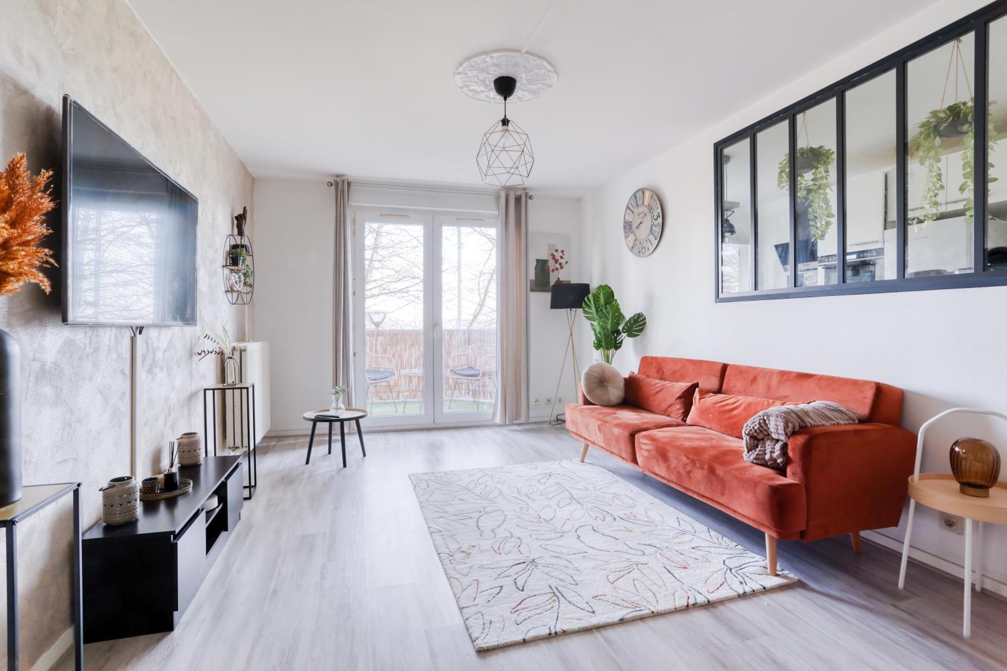 Le Warm Cocon - Spacieux T3 - 5 Personnes - Wifi Et Parking Rosny-sous-Bois Εξωτερικό φωτογραφία