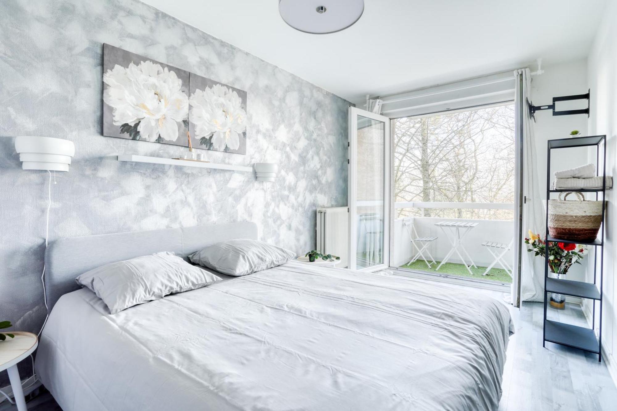 Le Warm Cocon - Spacieux T3 - 5 Personnes - Wifi Et Parking Rosny-sous-Bois Εξωτερικό φωτογραφία